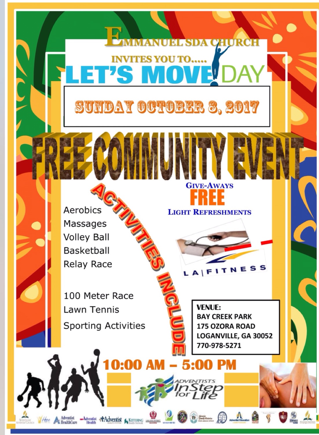 Let’s Move Day – EmmanuelSDALive